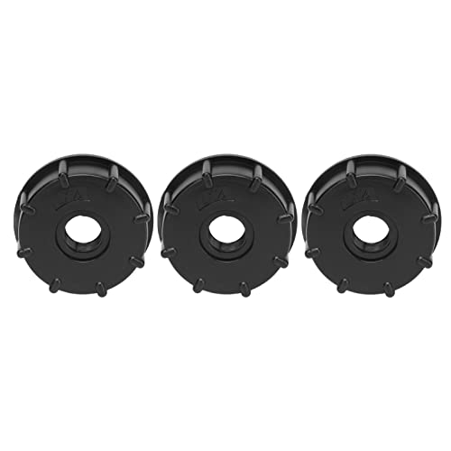 Pretfy 3pcs IBC -Tank Essential Teil Schlauch Abflussadapter Fässer (G1/2) von Pretfy