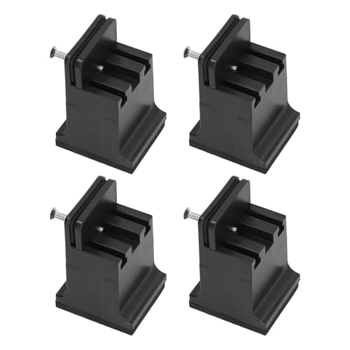 Pretfy 4PCS Verstellbare Möbel Universal Modulbett mit für Couch Gummi -Risers Schraube - Premium Qualität und Einfache Installation (#3) von Pretfy