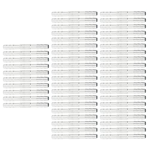 Pretfy 50 PCs Hochfestigkeit Aluminium Universal Schlauchanpassungsadapter, Kältemittelschlauch -Barb -Stecker für Wechselstromsysteme (3/8in) von Pretfy