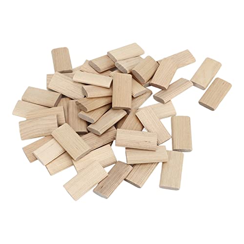 Pretfy 50pcs Buchenholz Holz Domino Tenon Stopper für Holzbearbeitungsmöbel Spleißen und Handwerk Pretfy 50pcs Buchenholz Holz Domino Tenon Stopper für Holzbearbeitungsmöbel Spleißen und Handwerk von Pretfy