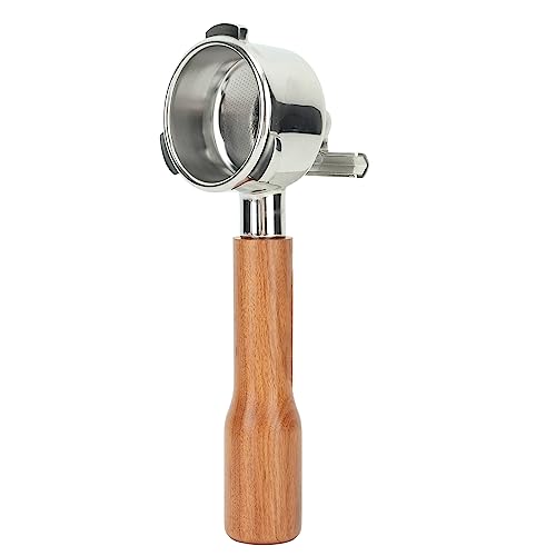 Pretfy 54 Mm Kaffee -Portafilter mit Doppelausgüssen, Edelstahl, für 870 880 Kaffeemaschinen (Stil 1) von Pretfy