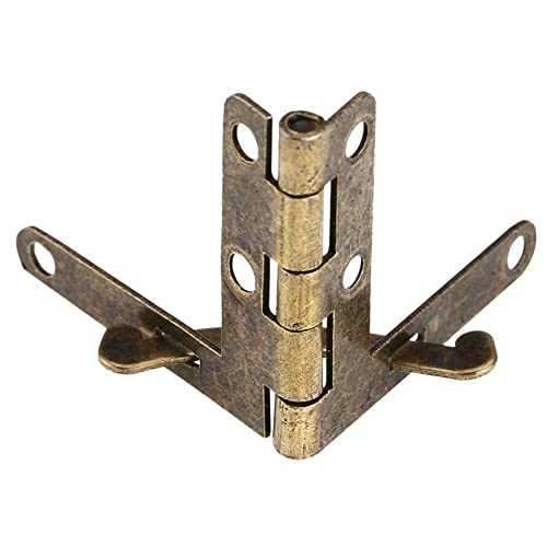 Pretfy 90 Winkelunterstützung Premium -Baugruppe Öffnen Flexibles Eisen (Bronzefarbe) von Pretfy