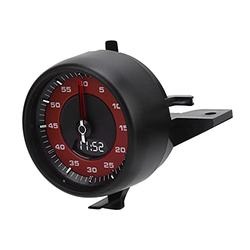 Pretfy Automotive Dashboard Clock & Stoppwatch-Lap-Timer, Hohe Genauigkeit, Kompatibel mit 2017-2020 (Rot) von Pretfy
