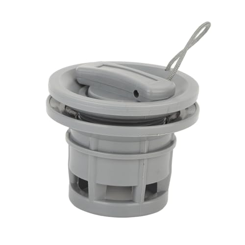 Pretfy Bootsluftventil Kompaktausrüstung PVC -Enthusiasten Kajakkappe und Kanuleckboote Leicht für Deflate Accessoires Kajaks Gas Aufblasbares Grauschutz Siegel von Pretfy