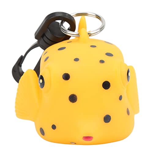 Pretfy Cartoon Fish Scuba Robuste Lösung Netter Halter Ausrüstung Regler Schutz Gummi -Staubdauch (Gelb gefleckter Fisch) von Pretfy