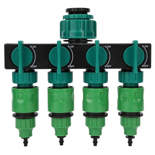 Pretfy DN20 DN25 FNPT 4 - Gartenschlauch Wasserhahn mit 1/4 -Zoll Schnellanschluss Bewässerungsanpassung von Pretfy