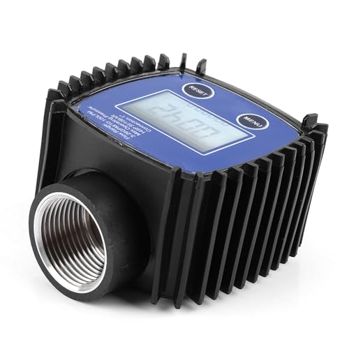 Pretfy Digital Display Hohe Genauigkeit Wasser und Dieselströmungsmesser mit 1 Zoll Internem Faden von Pretfy