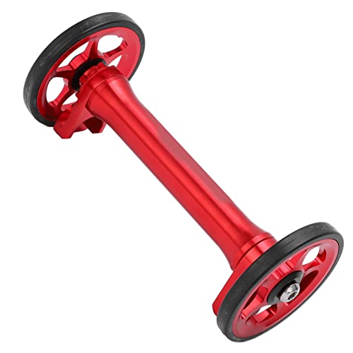 Pretfy Easy Rad Extension Essential Modul High Stange Folding Leicht Zum Sturz Vermeiden Aluminium 3Sixty Telescopic für des Off -Zyklus Die Gelenke (Rot) von Pretfy