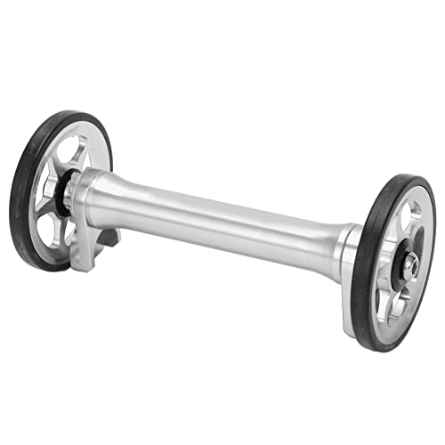Pretfy Easy Rad Extension Essential Modul High Stange Folding Leicht Zum Sturz Vermeiden Aluminium 3Sixty Telescopic für des Off -Zyklus Die Gelenke (Silber) von Pretfy