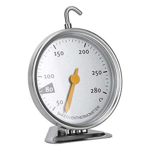 Pretfy Edelstahl Großes Zifferblattofen-Thermometer mit Haken, Küchenkochen Messwerkzeuge 50-280 ℃ Pretfy Edelstahl Großes Zifferblattofen-Thermometer mit Haken, Küchenkochen Messwerkzeuge 50-280 ℃ von Pretfy