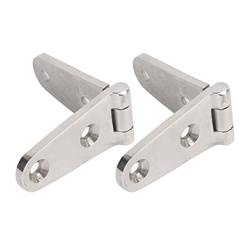Pretfy Edelstahl Schwerer Präzisionswerkzeugschuppen Gate Home Duty Boat -Scharns -Gurthardware für Optimiert für Maximale Effizienz (2 Löcher: 103x27mm/4.06x1.06in) von Pretfy