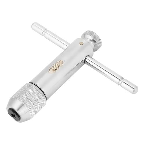 Pretfy Einstellbarer T-Stange-Handle-Ratschen-Tap-Schraubenschlüssel M3-M8 / M5-M12 für Tap & Die-Set (M5-M12) von Pretfy