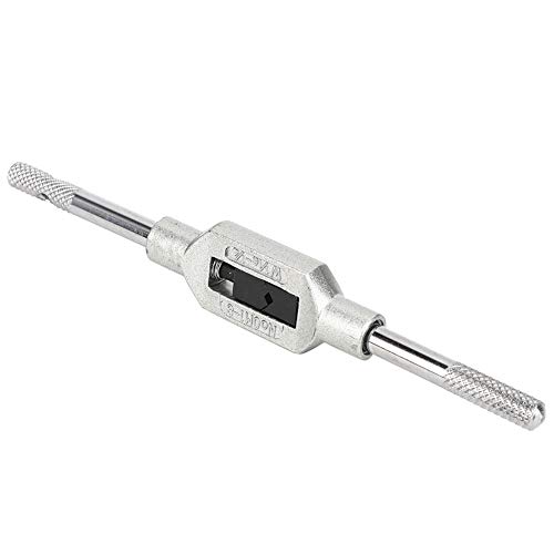Pretfy Einstellbarer Tapferschlüssel M1-M8, Stahlklemme Fest, Robustes Klopfwerkzeug mit Geraftem Griff für Handklopfvorgänge und Ingenieure Pretfy Einstellbarer Tapferschlüssel M1-M8, Stahlklemme Fest, Robustes Klopfwerkzeug mit Geraftem Griff für Handklopfvorgänge und Ingenieure von Pretfy