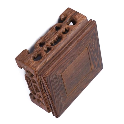 Pretfy Empfindliche Kleine Quadratische Zuverlässige Lösung Vase Display Dekoration (Länge 8 Breite 8 Höhe 3.7) von Pretfy