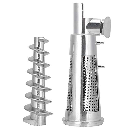 Pretfy Fleischschleifer Tomate Robuste Komponente Anhang Praktischer ABS -Filtermischer Glatte Effiziente Ärmellegungslegierung Gadget Schalldämpfer Küche Aluminium von Pretfy