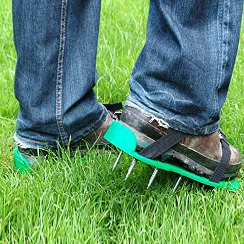 Pretfy Garten Yard Rasen Luftschuhe, Basisplot -Anbieter - Spike Sandalen von Pretfy
