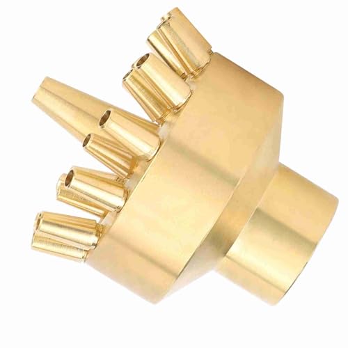 Pretfy Gartenwasserbrunnen Multifunktionales Modul Düsen Sprinkler Innenhof Kopf Kupfer 1in Landschaft Faden Weiblich - Essentielles Ersatzteil von Pretfy