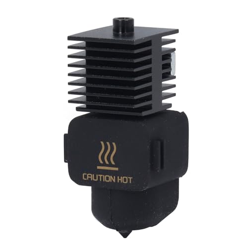 Pretfy Härtungstahldüse Erweiterte Komponente Extruder Upgraded ABS Block Zubehör Plattierte Gewinde 3D Abnehmbares Kit für Mini Hotend Printer Lab Petg (0,2 mm) von Pretfy
