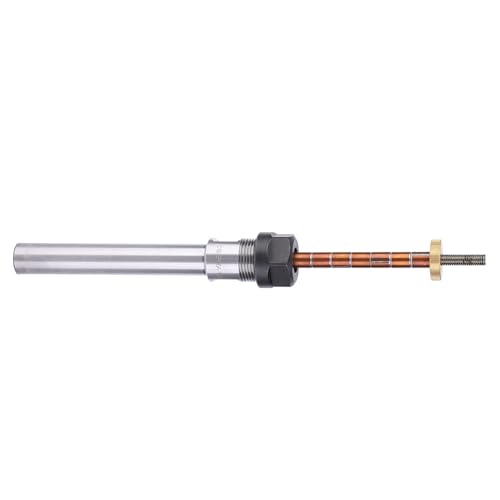 Pretfy Holzbearbeitungsstift Drehen Dordrel Drehstände Werkzeug Mechanische Zubehör (Gerade Griff) von Pretfy