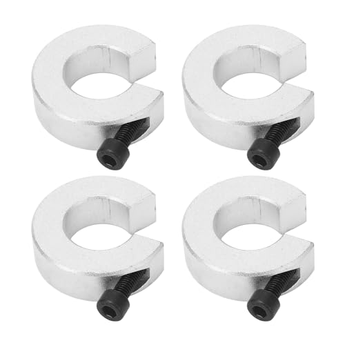 Pretfy Kragenwelle 40 Mm Multifunktionales Werkzeug Aluminium Zum Klemmringringantrieb M4 OD-Durchmesser von Pretfy