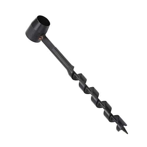 Pretfy Manual Auger Drill Compact Modul Stanzen für Tragbare Werkzeug Hand Camping Wilderness Holzbearbeitung Härte Überleben Im Freien Hoch - Verbesserte Leistung & Du (19-230 mm) von Pretfy