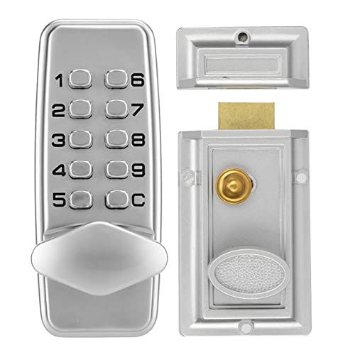 Pretfy Mechanical Code Lock Cabinet Security Coded Schloss für Innen- und Außentüren von Pretfy