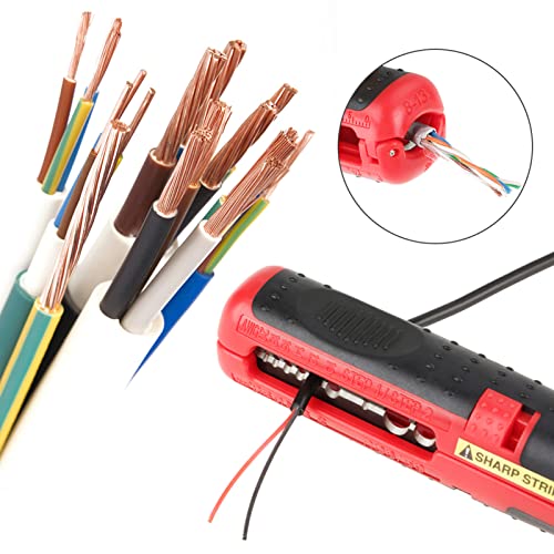 Pretfy Multifunktionales Elektriker-Kabel Abbautekabel Stripper Handabstripp-Werkzeug, Stiftförmiges Design Pretfy Multifunktionales Elektriker-Kabel Abbautekabel Stripper Handabstripp-Werkzeug, Stiftförmiges Design von Pretfy