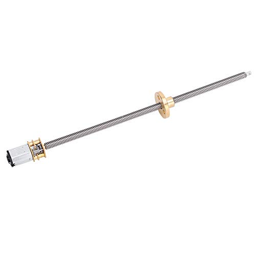 Pretfy N20 Reduktion Motor Robuster Baugruppe Micro DC Smoother Service Elektrische Hoch 30 U/Min Getriebe Autos DC6V Metall Starke Wellenschlösser Motoren Tragen Niedrige Kameras (DC12V 120 U / von Pretfy