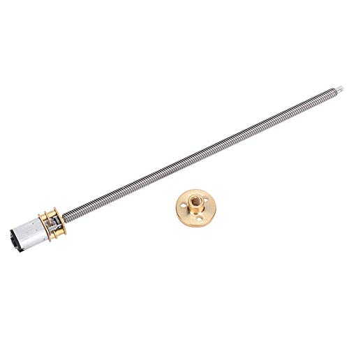 Pretfy N20 Reduktion Motor Robuster Baugruppe Micro DC Smoother Service Elektrische Hoch 30 U/Min Getriebe Autos DC6V Metall Starke Wellenschlösser Motoren Tragen Niedrige Kameras (DC12V 400 U / von Pretfy