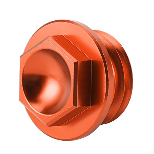 Pretfy Ölfüllerkappe Essential Gerät CNC 2015 Tank Leichtes Gewicht 2011 Robus Schraube Husaberg Fit TC Simple TE 85 125 Mount 501 300 Aluminium Fe 250 Motorabdeckung (Orange) von Pretfy