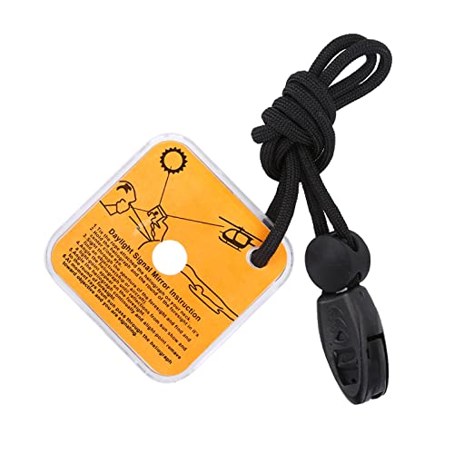 Pretfy Outdoor-Notfallsignal Multifunktionales Kit Campingausrüstung Reflektierende Jagd Ski-Werkzeug Acrylaktivität Rettung für mit Überlebenspiegelmaterial Pretfy Outdoor-Notfallsignal Multifunktionales Kit Campingausrüstung Reflektierende Jagd Ski-Werkzeug Acrylaktivität Rettung für mit Überlebenspiegelmaterial von Pretfy