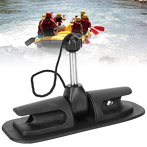 Pretfy Premium -Gummi -Kajak Kompaktmodul Sicherer Schloss Beiblätterer Aufblasbarer Wassermontage PVC Kanu Zubehör Cliphalter Oar Grip Floß Patch Schwarz mit Einfach von Pretfy