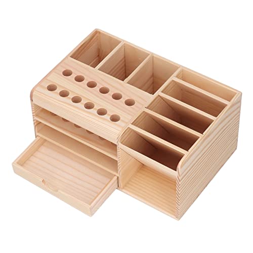 Pretfy Reparaturwerkzeugkasten Organizer, Synthetisches Holz Strong & Sturdy Toolbox, Multi -Fächer für die Werkzeugsortierung Pretfy Reparaturwerkzeugkasten Organizer, Synthetisches Holz Strong & Sturdy Toolbox, Multi -Fächer für die Werkzeugsortierung von Pretfy