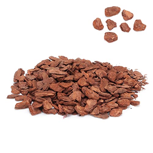 Pretfy Rinde Bettwäsche Kiefer Kompaktmodul Ruhen Reptilienpflanzen für Echsendekoration Gecko Terrarium Tortoise Bequeme Eidechsen Reptilien Platz Deckel Sand (Kleine Partikel 250g) von Pretfy