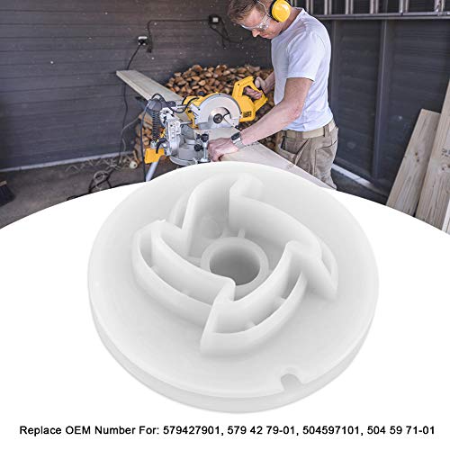 Pretfy Rückstoßstarterscheibe für 435 Kettensäge - Ersetzt die Teilnummern 579427901, 504597101 von Pretfy