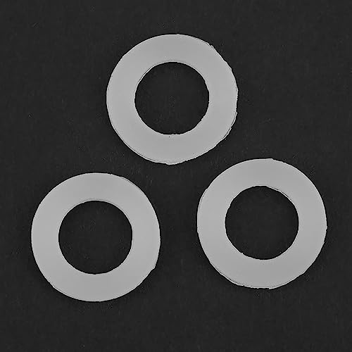 Pretfy Silikonringversiegelung Multifunktionales Kit Widerstandsfestes Leckage Tipp 12pcs Set Robuster Weiß für Dichtungsschläuche Bellow Wasser Hohe Waschmaschinen Grommet TROMMET (1/6 15.5-17,5 cm von Pretfy