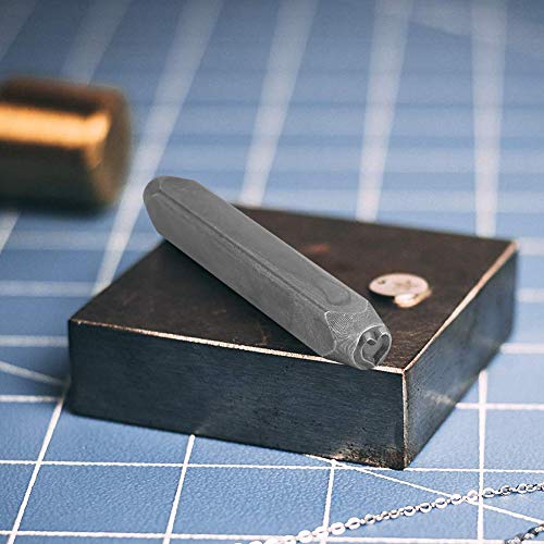 Pretfy Stahlstempel Metall Professional Kit Leder Punching für 6 -mm -Buchstaben Geformt Universelle Einrichtung, Langlebig (Herzförmig) von Pretfy
