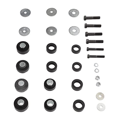 Pretfy Subframe Body Mount Advanced Equipment 1967 mit 1972 for Bolts Hardware Kit Waschmaschinen Buchse Set Ersatz - Verbesserte Leistung & Dura von Pretfy