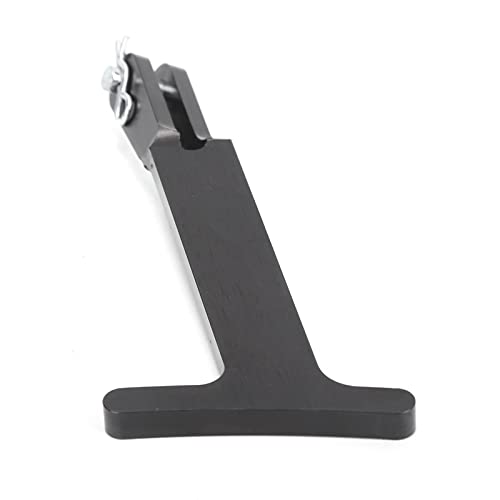 Pretfy Verriegelung Release -Handle -Verhandlung Universal Component Engine für Legierung R32 Raffiniertes Accessoire Aluminium Pull Set Billet Hood 2004 Robust mit Handwerkskunstwagen (Schwarz) von Pretfy