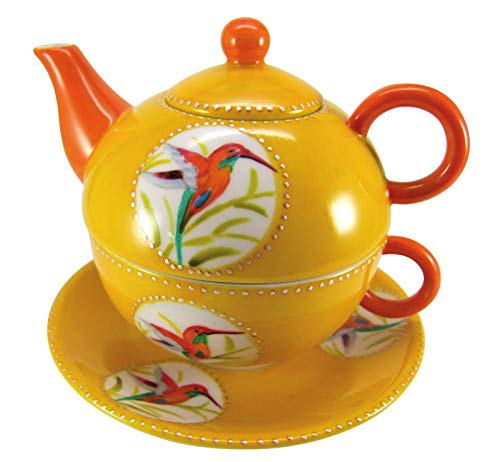 Prettea Tea for One Kolibri, 3-teiliges Set Teekanne von Prettea