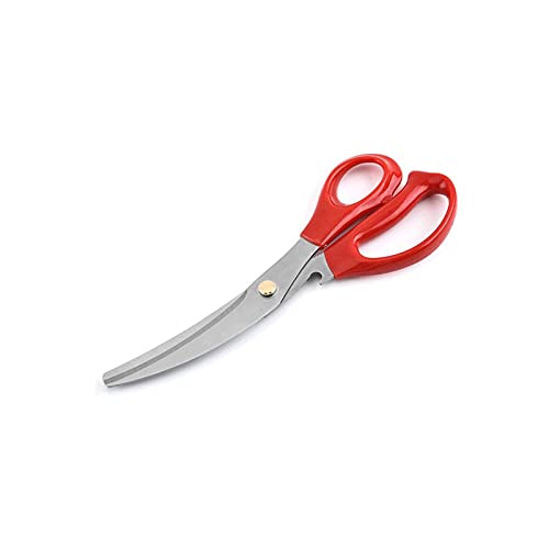 Prettiee Küchenschere, BBQ-Küchenscheren-Clip-Set, Hähnchensteak-Schere, Lebensmittel-Clip, Gadget, Küchenschere (schwarz) von Prettiee