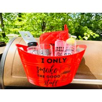 Sommer Grillen Geschenk Eimer Vatertag Grillset von PrettyCreativeMama