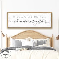 Better Together Zeichen | Es Ist Immer Besser, Wenn Wir Zusammen Sind Jack Johnson von PrettyPerfectStudio