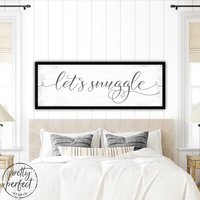Let's Snuggle Zeichen | Lass Uns Kuscheln Lässt Sich von PrettyPerfectStudio
