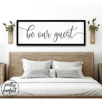 Sei Unser Gast Zeichen von PrettyPerfectStudio