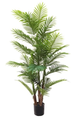 Kunstpalme 180cm - Naturgetreu - Künstliche Palm - Zimmerpflanzen - Künstliche Palme für den Innenbereich - Wie Echt - PrettyPflanzen von PrettyPlants