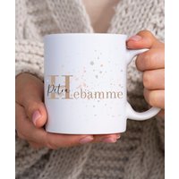 Tasse Geschenk Hebamme Midwife Personalisierte Kaffeetasse Mit Name Beste Herz Danke von PrettyPrintyLilli