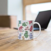 Tasse Geschenk Krankenschwester Nurse Lustiges Daily Affirmations Affirmationen Für Witzig Kaffetasse Kaffeebecher von PrettyPrintyLilli