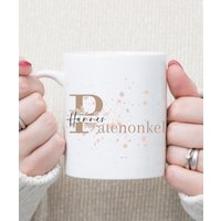 Tasse Geschenk Patentonkel Personalisierte Zum Geburtstag Kaffeetasse Kaffeebecher Mit Name Lieblingsonkel Familie Onkel von PrettyPrintyLilli