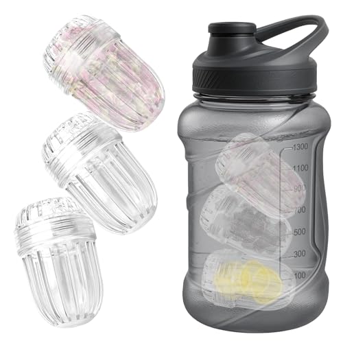 Große Tee-Ei Körbe mit Deckel, abnehmbares Kunststoff-Sieb für losen Tee, Kaffee und Obst, kompatibel mit den meisten Weithalsflaschen und Trinkgläsern, transparent, 3 Stück Große Tee-Ei Körbe mit Deckel, abnehmbares Kunststoff-Sieb für losen Tee, Kaffee und Obst, kompatibel mit den meisten Weithalsflaschen und Trinkgläsern, transparent, 3 Stück von Pretwad